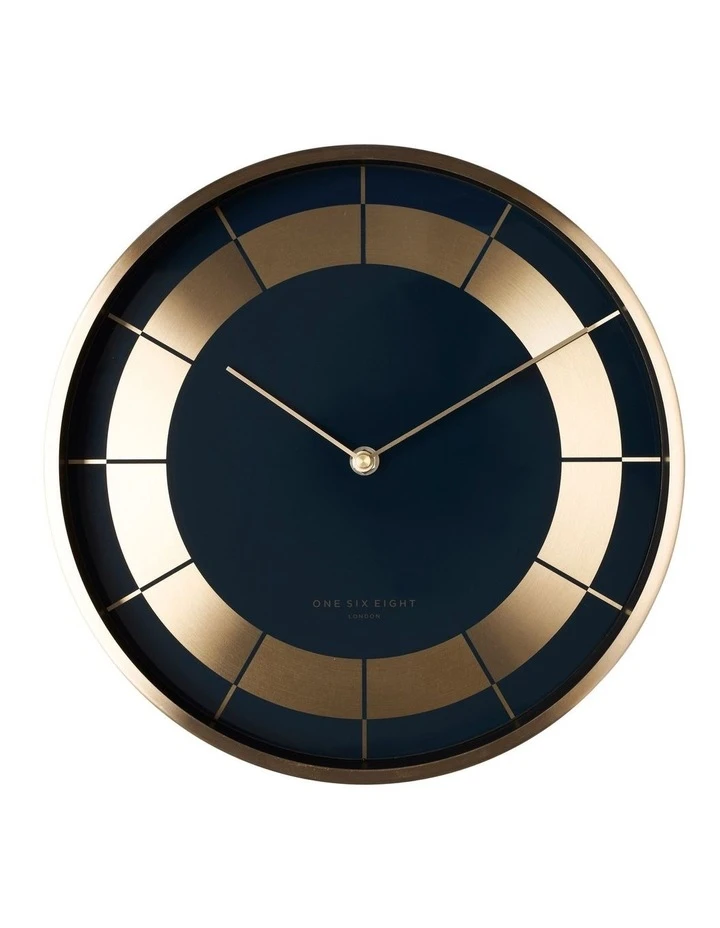 Best Pirce β One Six Eight London Arlo 30Cm Navy Blue Silent Wall Clock π 1 Best Pirce β One Six Eight London Arlo 30Cm Navy Blue Silent Wall Clock π