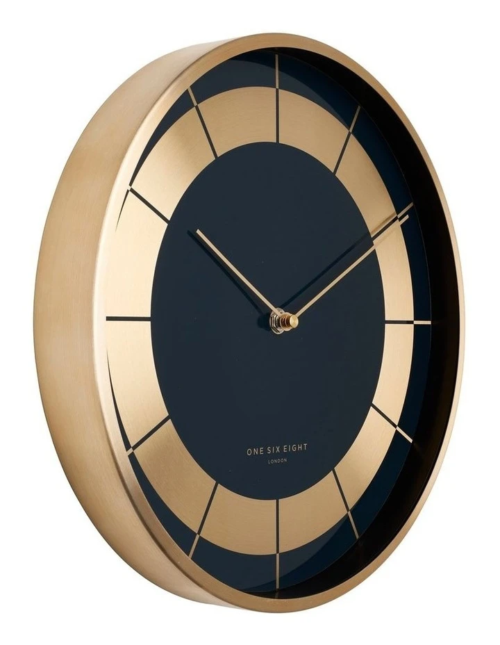 Best Pirce β One Six Eight London Arlo 30Cm Navy Blue Silent Wall Clock π 2 Best Pirce β One Six Eight London Arlo 30Cm Navy Blue Silent Wall Clock π - Image 2