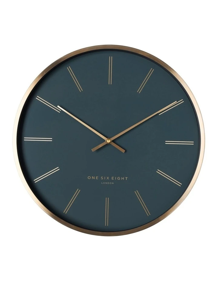 Discount π One Six Eight London Otto 40Cm Petrol Blue Silent Wall Clock βοΈ 1 Discount π One Six Eight London Otto 40Cm Petrol Blue Silent Wall Clock βοΈ