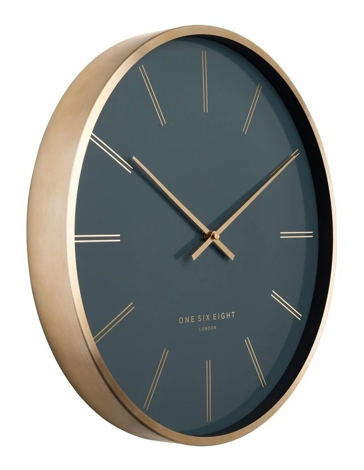 Discount π One Six Eight London Otto 40Cm Petrol Blue Silent Wall Clock βοΈ 2 Discount π One Six Eight London Otto 40Cm Petrol Blue Silent Wall Clock βοΈ - Image 2