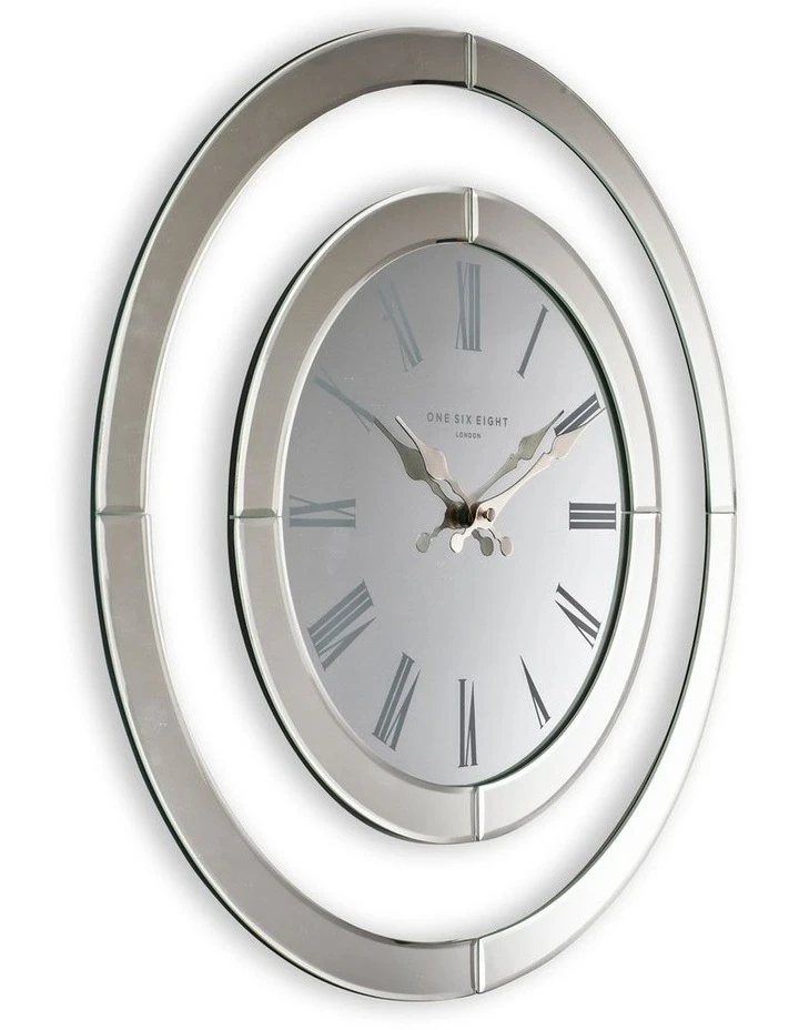 Best Pirce π One Six Eight London Hampton'S 50Cm Glass Wall Clock β¨ 2 Best Pirce π One Six Eight London Hampton'S 50Cm Glass Wall Clock β¨ - Image 2