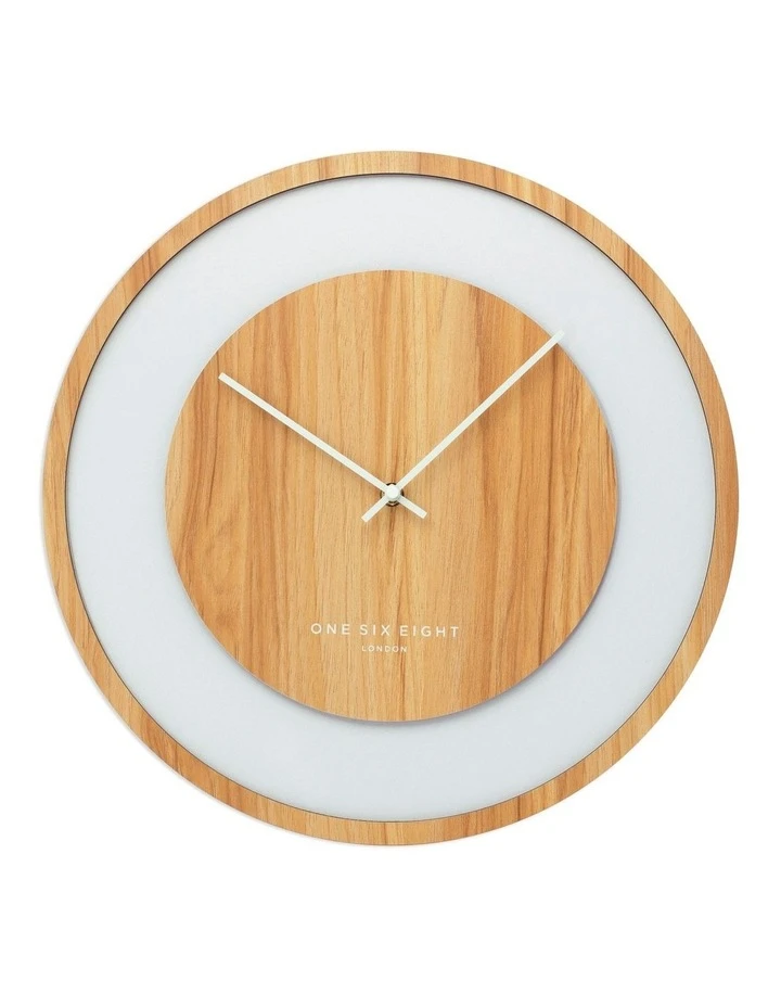Hot Sale π One Six Eight London Emilia Natural 40Cm Silent Wall Clock π€© 1 Hot Sale π One Six Eight London Emilia Natural 40Cm Silent Wall Clock π€©
