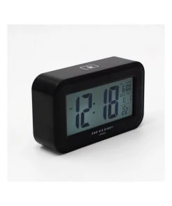Best Pirce 🤩 One Six Eight London Rielly - Black Digital Rectangle Alarm Clock 😀 -Deals Home Décor Store 847750870 3 720x928