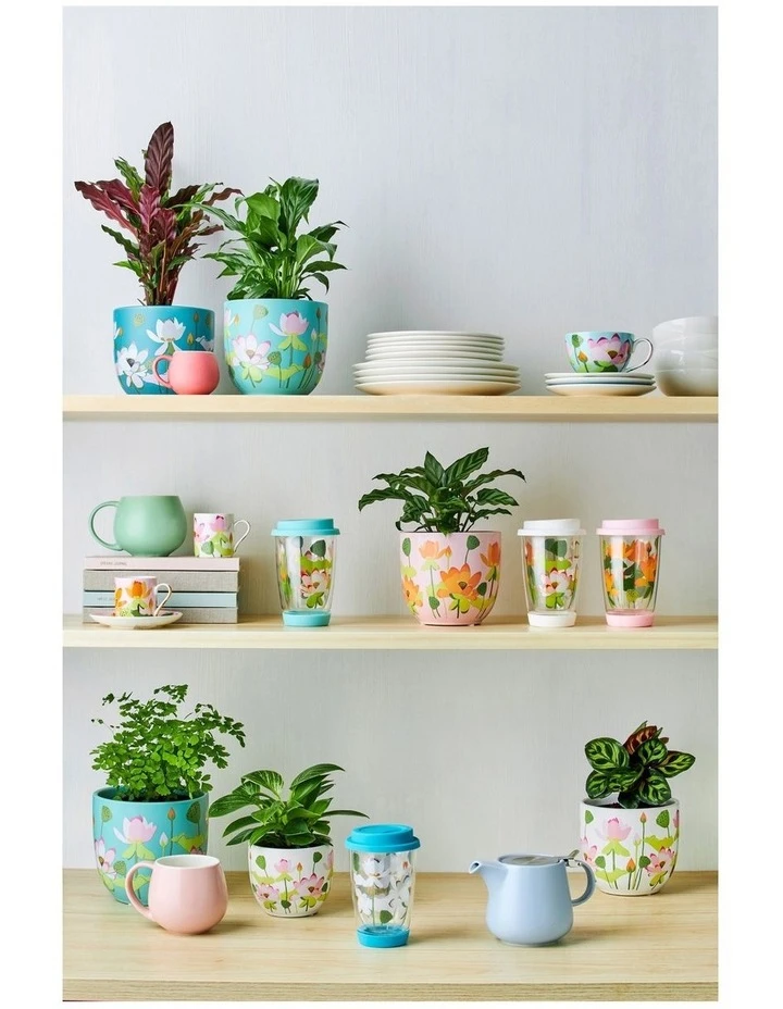 Deals ⌛ Maxwell & Williams Royal Botanic Gardens Lotus Planter Pot 14cm Pink ✔️ 2 Deals ⌛ Maxwell & Williams Royal Botanic Gardens Lotus Planter Pot 14cm Pink ✔️ - Image 2