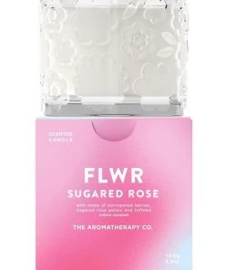 Best Pirce 😉 The Aromatherapy Company FLWR Sugared Rose Candle ✔️