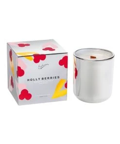 Deals 🤩 Sohum Limited Edition Holly Berries Eco Candle ✔️