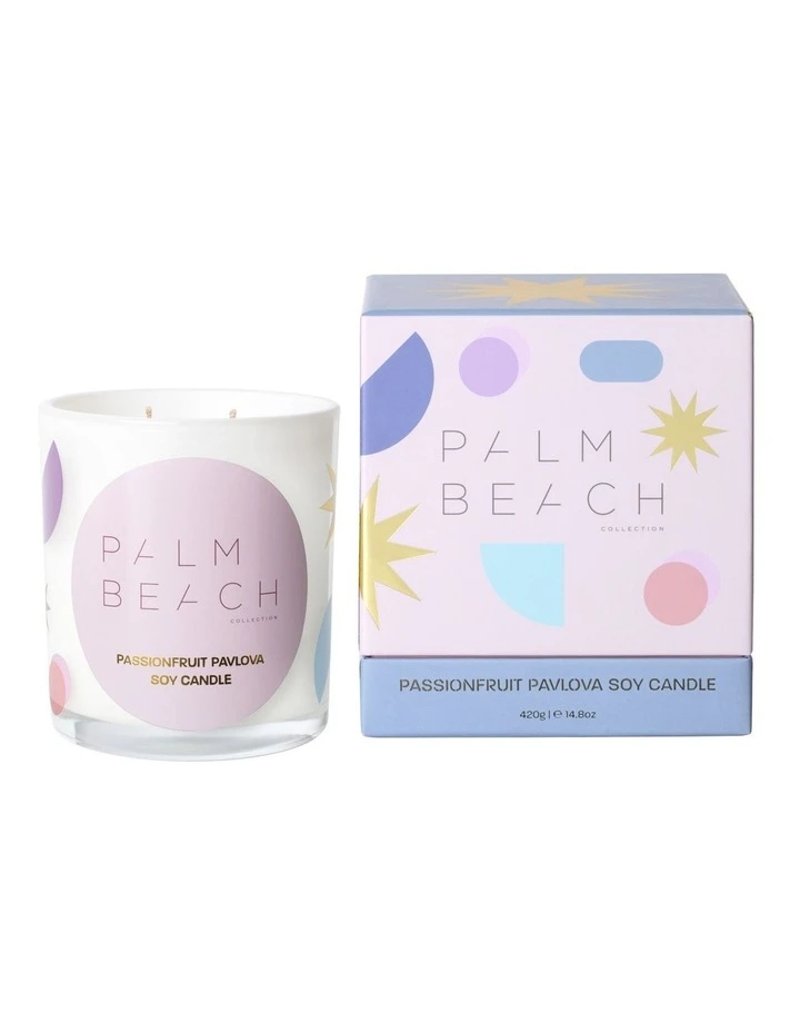 Budget ❤️ Palm Beach Collection Passionfruit Pavlova Standard Candle 420g ✨ 1 Budget ❤️ Palm Beach Collection Passionfruit Pavlova Standard Candle 420g ✨