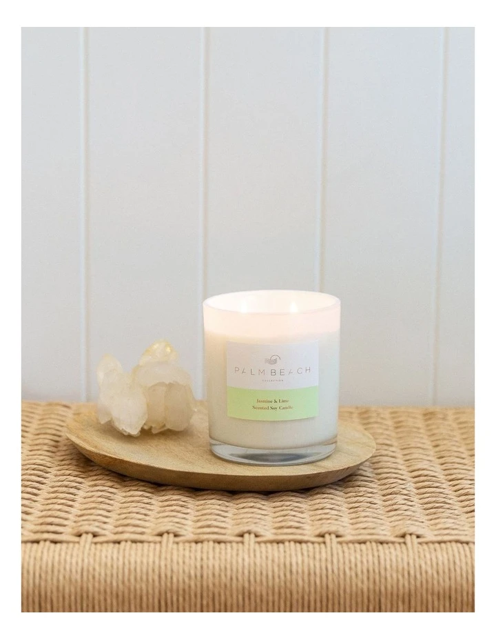 Promo π Palm Beach Collection Jasmine & Lime 420g Scented Soy Candle π 2 Promo π Palm Beach Collection Jasmine & Lime 420g Scented Soy Candle π - Image 2