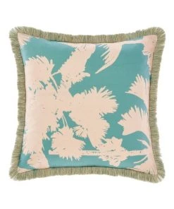Promo 🔥 Linen House Tourelles Cushion In Leaf ⌛