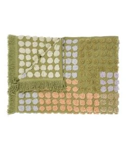 Best Sale π― Linen House McKenzie Throw In Fern β