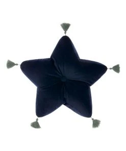 Flash Sale ✨ Linen House Kids Super Nova Cushion in Navy 😉