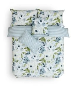 Best deal 🛒 Martha Stewart Abertine Cushion Blue 🌟 -Deals Home Décor Store 857705950 4 720x928