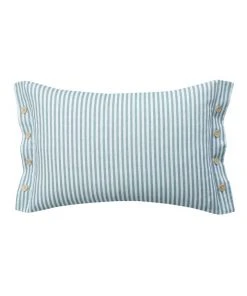 Promo ⭐ Martha Stewart Bedford Stripe Cushion Multicolour ✔️