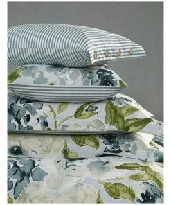 Promo ⭐ Martha Stewart Bedford Stripe Cushion Multicolour ✔️ -Deals Home Décor Store 857722510 3 720x928