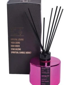 Cheap βοΈ Wicks and Stones Infinity Crystal Reed Diffuser Rose Quartz βοΈ