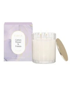 Deals π CIRCA Cotton Flower & Freesia Scented Soy Candle 350g π