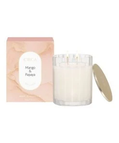 Flash Sale 🥰 CIRCA Mango & Papaya Scented Soy Candle 350g ✨