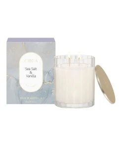 Top 10 🔥 CIRCA Sea Salt & Vanilla Scented Soy Candle 350g ⭐