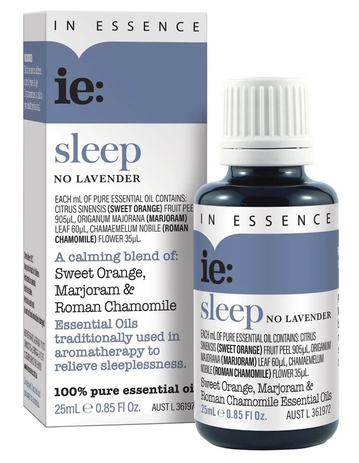 Top 10 ✨ In Essence Sleep No Lavender Pure Essential Oil Blend 25ml ✔️ 1 Top 10 ✨ In Essence Sleep No Lavender Pure Essential Oil Blend 25ml ✔️