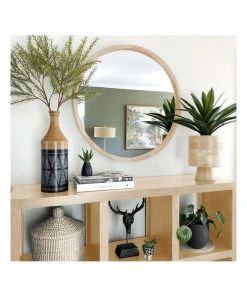 Promo ✨ One Six Eight London Tina 95cm Light Solid Wood Mirror 🎉 -Deals Home Décor Store 858929320 3 720x928