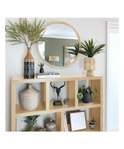 Promo ✨ One Six Eight London Tina 95cm Light Solid Wood Mirror 🎉 -Deals Home Décor Store 858929320 4 720x928