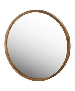 Flash Sale 😀 One Six Eight London Tina 95cm Dark Solid Wood Mirror 🤩 -Deals Home Décor Store 858929410 5 720x928