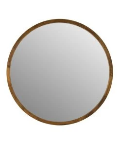 Brand new ⌛ One Six Eight London Tina 80cm Dark Solid Wood Mirror 😀
