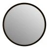 Promo 👍 One Six Eight London Tina 60cm Black Solid Wood Mirror 🎉