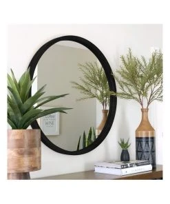 Promo π One Six Eight London Tina 60cm Black Solid Wood Mirror π 4 Promo π One Six Eight London Tina 60cm Black Solid Wood Mirror π -Deals Home DΓ©cor Store 858929770 2 720x928