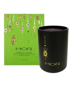 New 🧨 MOR Mr Beaux Jangles Fragrant Candle - Fraser Fir & Sparkling Champagne 250g 🤩