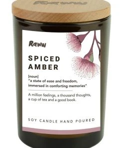 Cheap ❤️ RAWW Candle-Spiced Amber 🔔