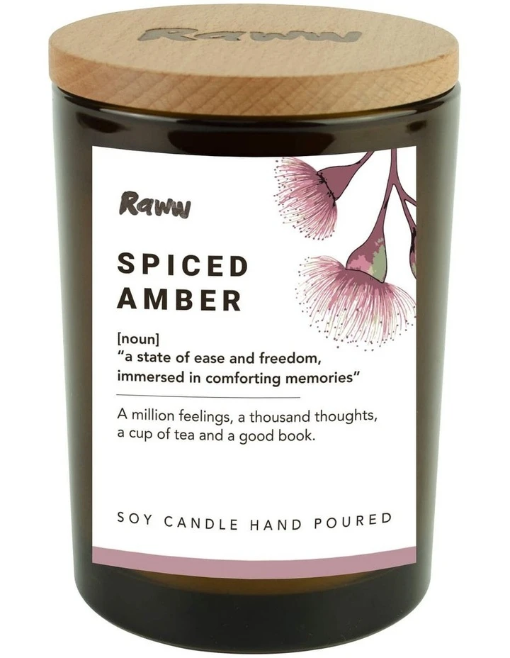 Cheap ❤️ RAWW Candle-Spiced Amber 🔔 1 Cheap ❤️ RAWW Candle-Spiced Amber 🔔