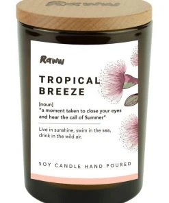 Cheapest ❤️ RAWW Candle-Tropical Breeze 🎉