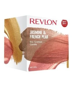 Coupon ❤️ Revlon Jasmine & French Pear Soy Scented Candle ⭐