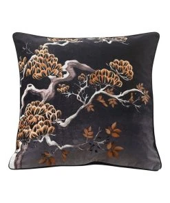 Budget ⌛ M.M Linen Orient Cushion Midnight ⭐
