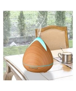 Cheap 😀 PureSpa Cool Mist Ultrasonic Diffuser with 3 Pack Essential Oils Light Wood 🎁 -Deals Home Décor Store 865056160 3 720x928