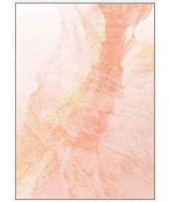 Flash Sale ✨ Cooper & Co Golden Glow With Foil Ready To Hang Canvas Wall Art 100x140cm ✔️