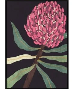 Wholesale 🔥 Cooper & Co Waratah Ready To Hang Canvas Wall Art 100x140cm 🧨