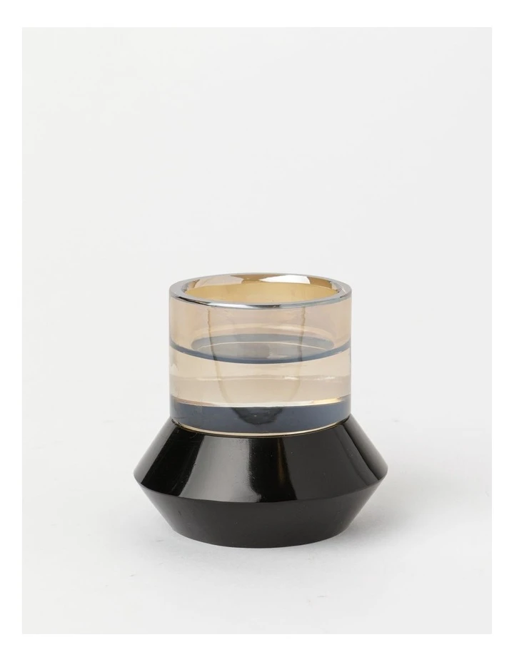 Wholesale π Darren Palmer Waterfield Crystal Candle Holder 6.5x7x7cm in Black/Multi π 1 Wholesale π Darren Palmer Waterfield Crystal Candle Holder 6.5x7x7cm in Black/Multi π