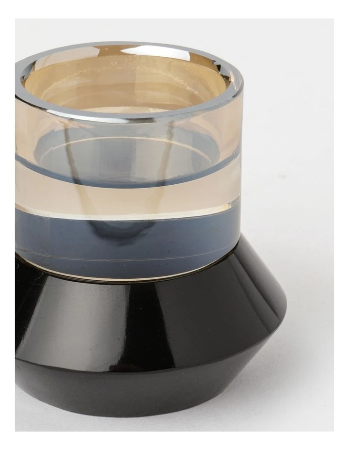 Wholesale π Darren Palmer Waterfield Crystal Candle Holder 6.5x7x7cm in Black/Multi π 2 Wholesale π Darren Palmer Waterfield Crystal Candle Holder 6.5x7x7cm in Black/Multi π - Image 2