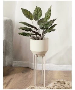Brand new 🧨 Vue Serina Terra Planter 47cm in Cream ✔️ -Deals Home Décor Store 865788400 5 720x928