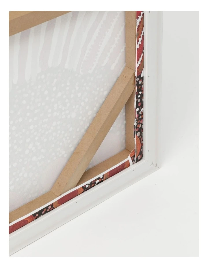 Discount π Warlukurlangu Artists x Vue Set of 3 Framed Wall Art 65 x 45cm Mina Jukurrpa (Mina Dreaming) by Helen Nungarrayi Reed π₯ 4 Discount π Warlukurlangu Artists x Vue Set of 3 Framed Wall Art 65 x 45cm Mina Jukurrpa (Mina Dreaming) by Helen Nungarrayi Reed π₯ - Image 4