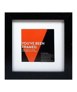 Best reviews of ✨ Vue Black Photo Frame 15x15/10x10cm 🥰