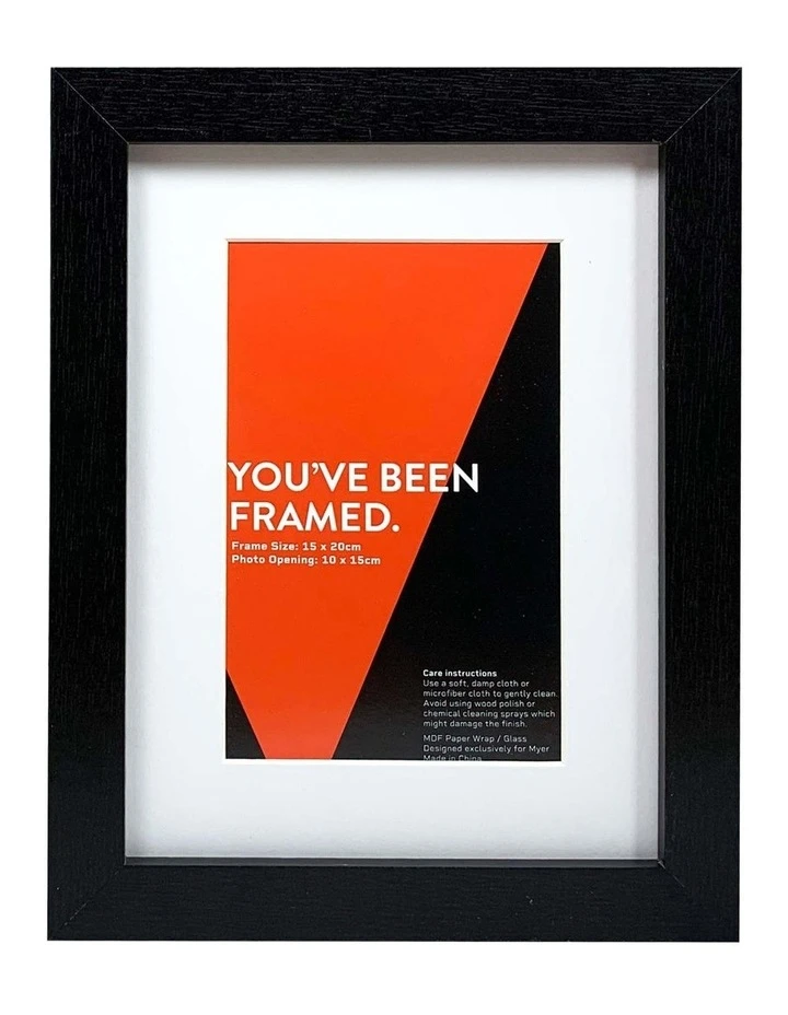 Promo βοΈ Vue Black Photo Frame 15x20/10x15cm π 1 Promo βοΈ Vue Black Photo Frame 15x20/10x15cm π