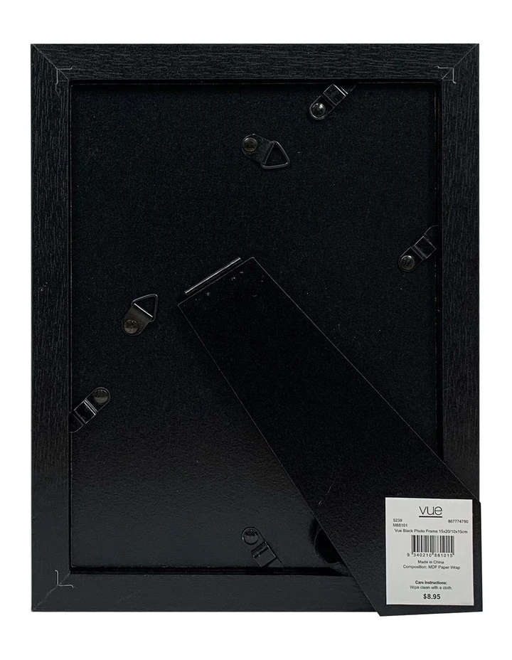 Promo βοΈ Vue Black Photo Frame 15x20/10x15cm π 2 Promo βοΈ Vue Black Photo Frame 15x20/10x15cm π - Image 2