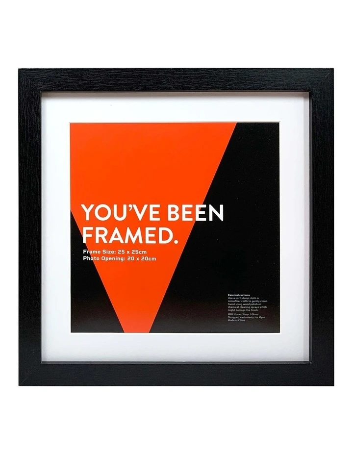 Best deal π Vue Black Photo Frame 25x25/20x20cm π― 1 Best deal π Vue Black Photo Frame 25x25/20x20cm π―