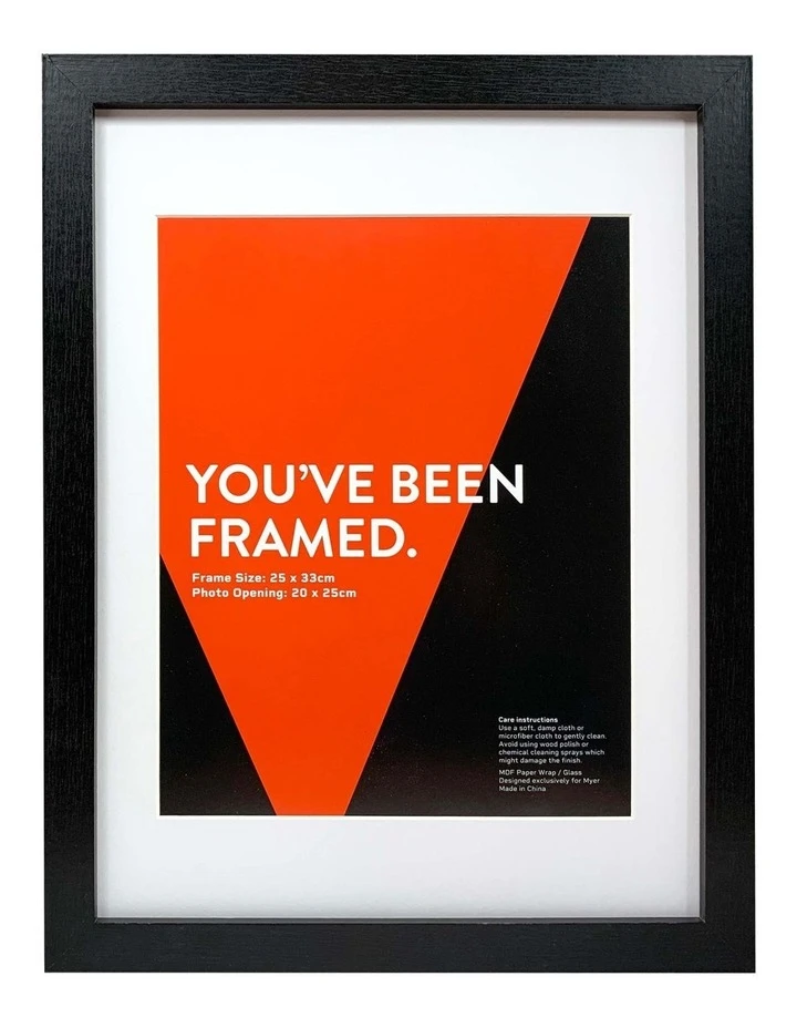 Discount π Vue Black Photo Frame 25x33/20x25cm π― 1 Discount π Vue Black Photo Frame 25x33/20x25cm π―