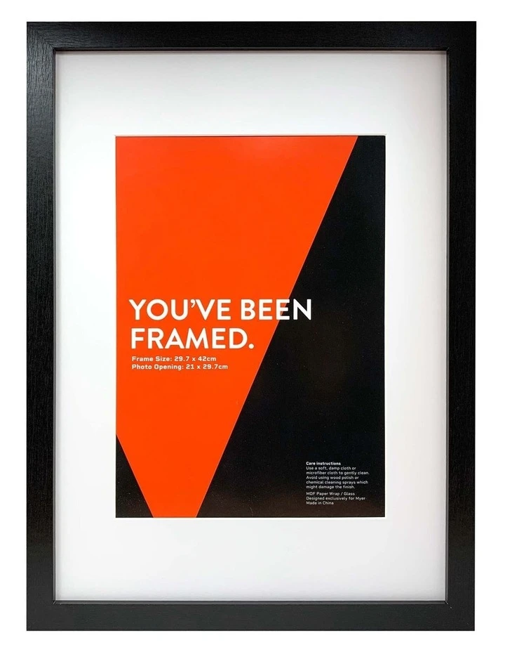 Best deal ⭐ Vue Black Photo Frame A3/A4 ✨ 1 Best deal ⭐ Vue Black Photo Frame A3/A4 ✨