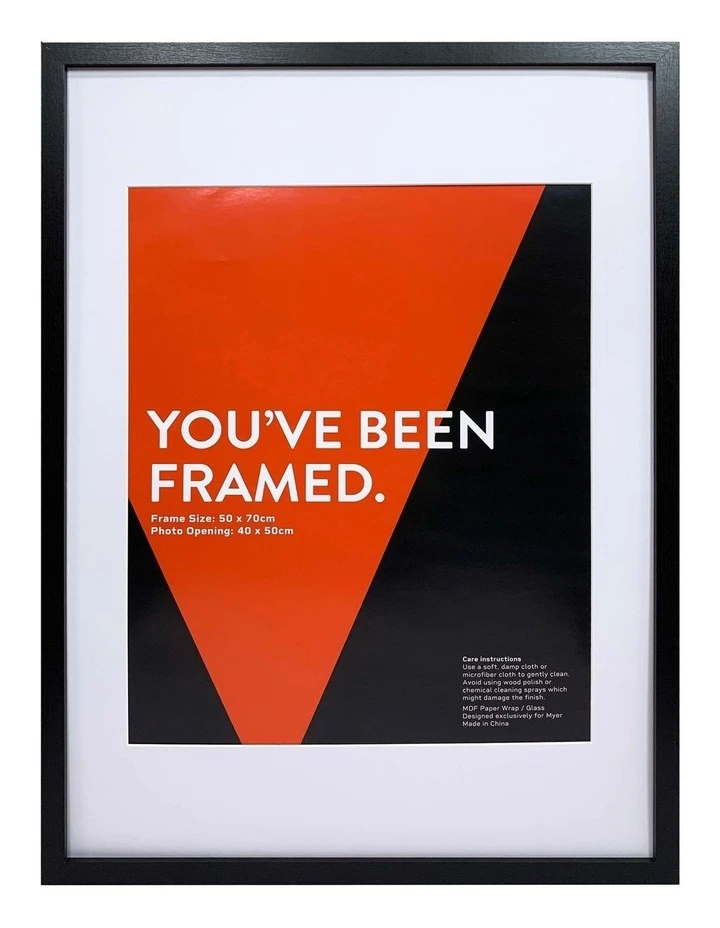 Coupon π Vue Black Photo Frame 50x70/40x50cm β¨ 1 Coupon π Vue Black Photo Frame 50x70/40x50cm β¨