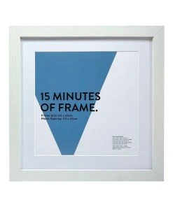 Buy ✔️ Vue White Photo Frame 25x25/20x20cm ⭐